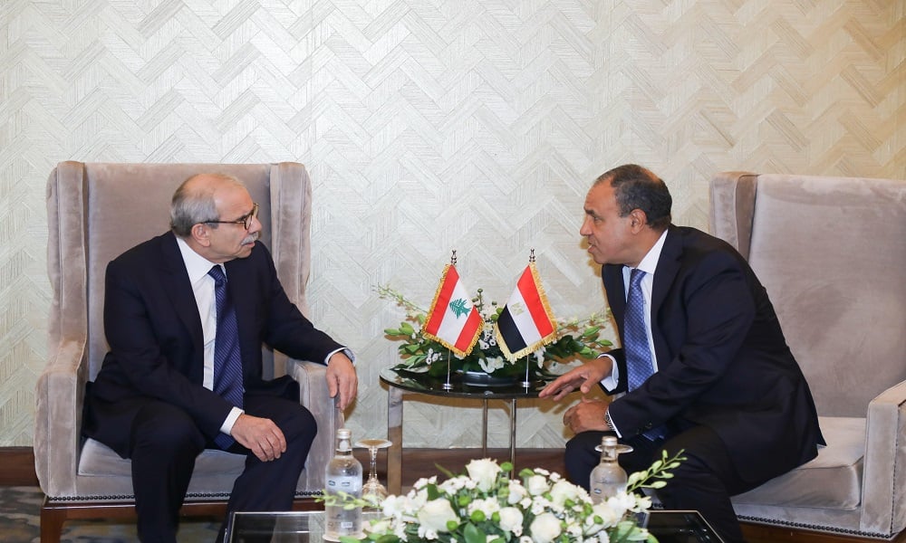 عبد العاطي لسلام: دعم مصر ثابت للبنان