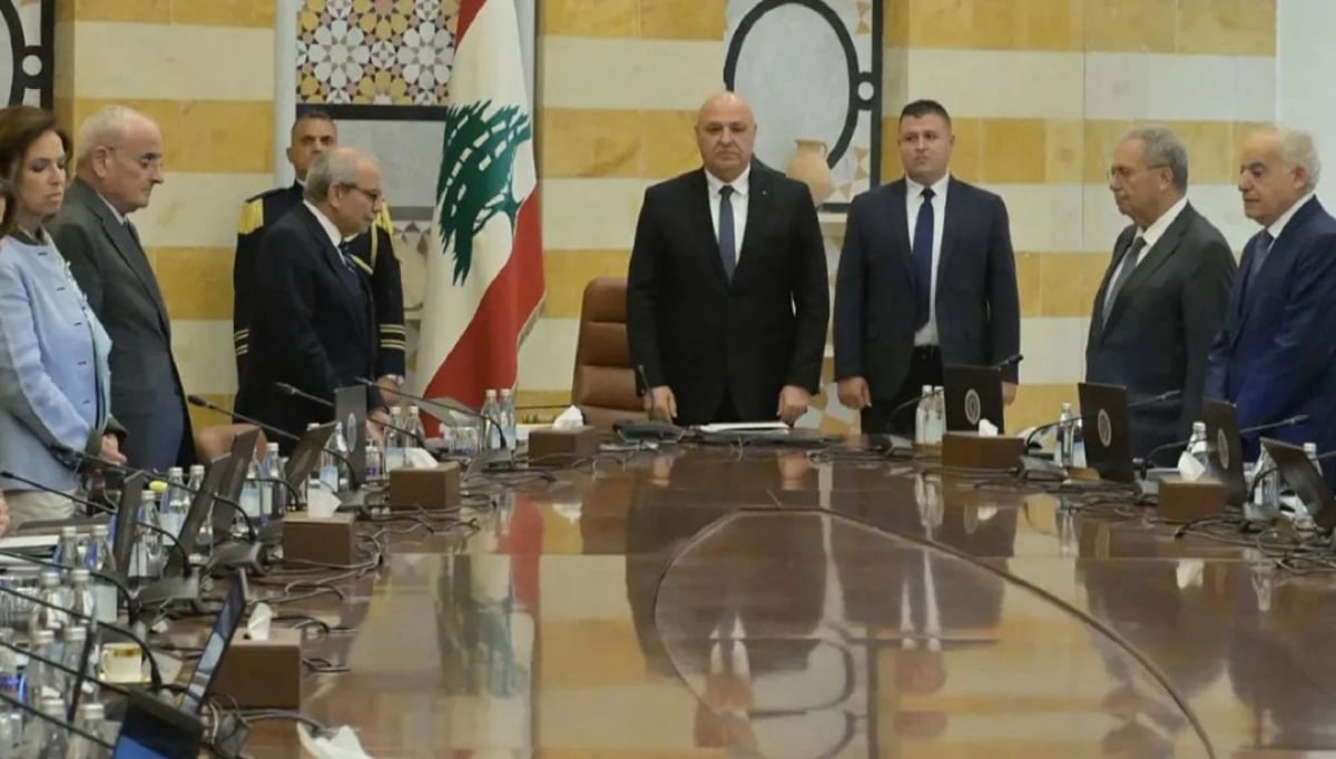انسحاب وزراء حزب الله وحركة أمل والوزير مكي من الجلسة عند بدء بحث ورقة براك