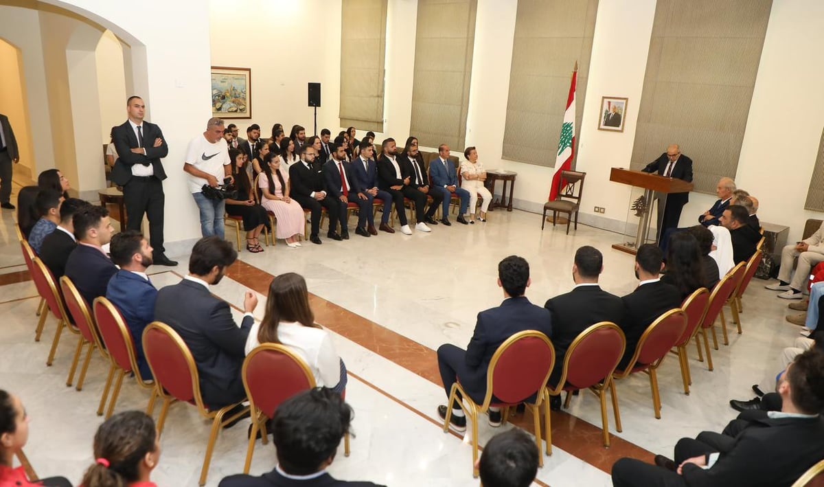 سلام لوفد من المؤسّسة المارونية للانتشار: نعدكم ببناء وطن يليق بفخركم