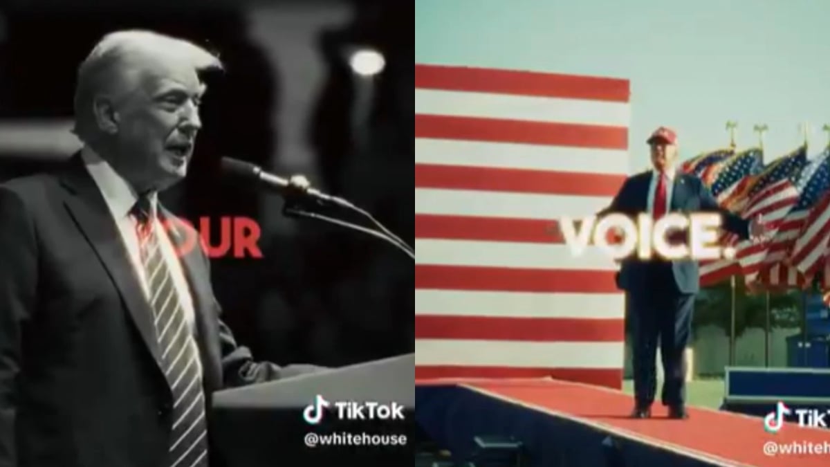 البيت الأبيض يطلق حسابه على تيك توك.. وترامب يعلق: أنا صوتكم