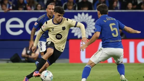 برشلونة ينتفض ويهزم أوفييدو بثلاثية