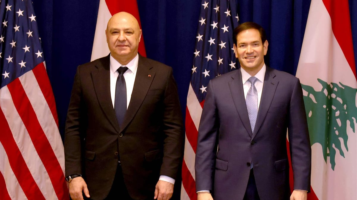 الرئيس عون طلب من روبيو المساعدة في تأكيد التزام إسرائيل وقف الأعمال العدائية ودعم الجيش