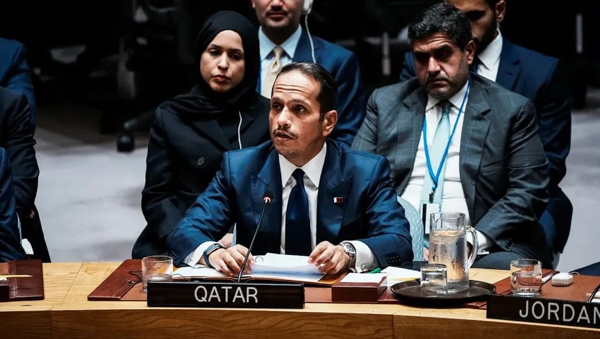 قطر لمجلس الأمن: العدوان الإسرائيلي انتهاك سافر وسنرد ضمن القانون الدولي