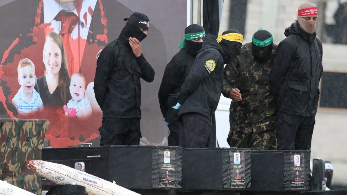حماس تبلغ الوسطاء بتعذر الوصول لجثث بعض الرهائن