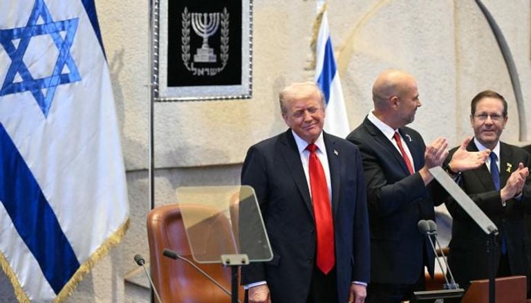 بحضور ترامب.. سر التصفيق المتواصل في الكنيست