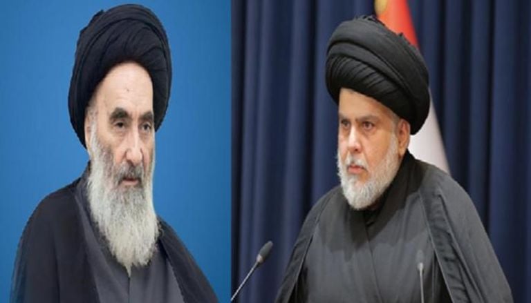 الصدر والسيستاني.. لقاء يعيد خلط الأوراق قبل انتخابات البرلمان بالعراق