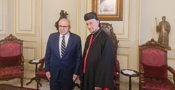 نواف سلام من بكركي: الانتخابات النيابية في موعدها ولا تراجع عن حصر السلاح