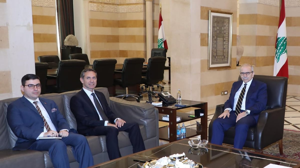 سلام بحث مع سفير تركيا في الأوضاع واستقبل وفد المعهد العربي للتخطيط