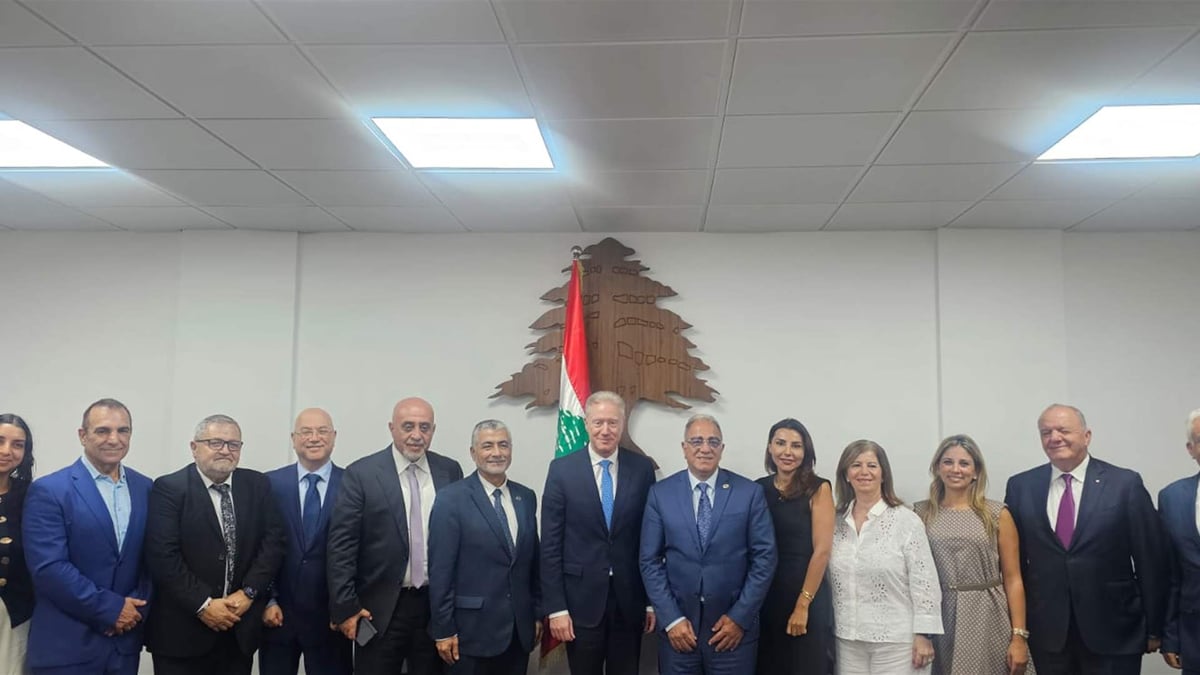 وفد من المجلس العالمي للجامعة اللبنانية الثقافية في العالم زار رجي