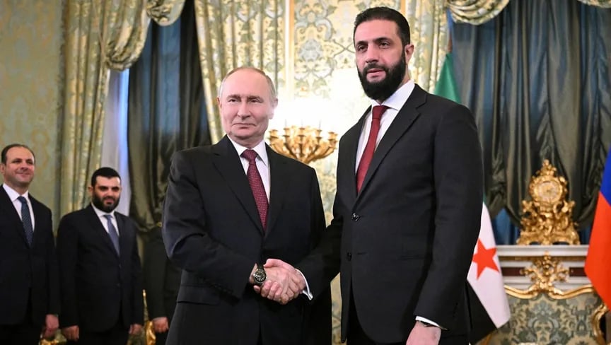 اتّصال بين بوتين والشرع... ماذا دار بينهما؟