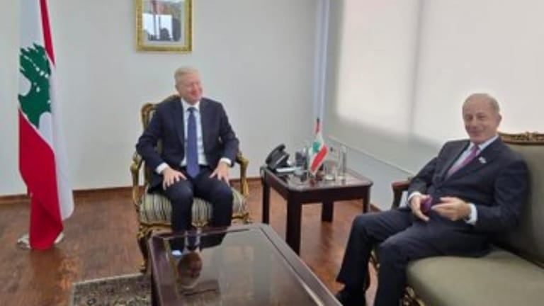 السفير الأميركي زار الوزير رجي: اتصالات لزيارة قائد الجيش واشنطن