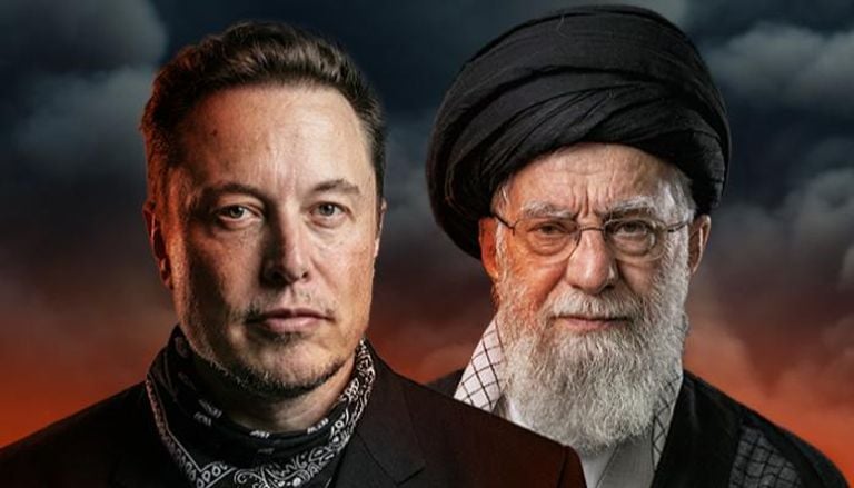 سجال على "إكس".. خامنئي يتوعد وماسك يرد بالفارسية