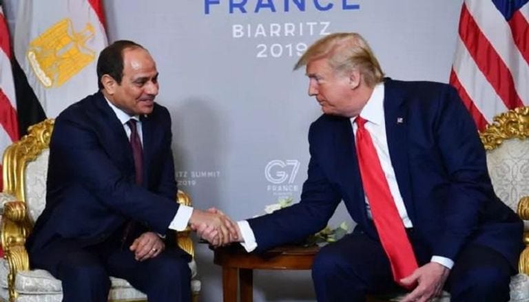 ترامب والسيسي في دافوس.. اتفاق غزة وسد النهضة على الطاولة