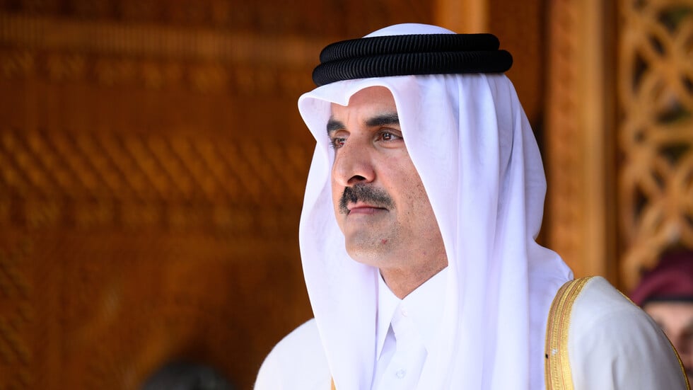 أمير قطر يبحث مع الرئيس الإيراني جهود خفض التصعيد