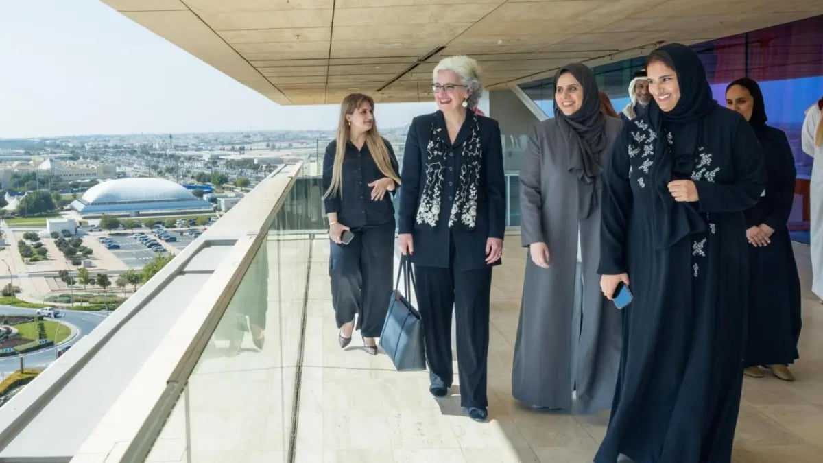 وزيرة التربية اختتمت زيارتها إلى قطر
