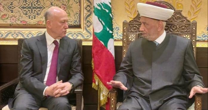 لقاءات لدريان… وريفي: الدولة تجمعنا