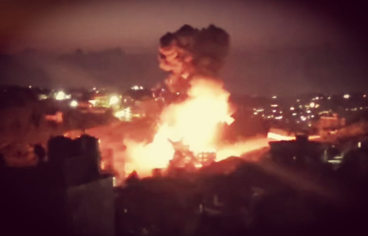 بالفيديو: استهداف مبنى… وهذا ما أعلنه الجيش الإسرائيلي