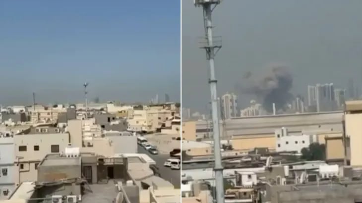 انفجارات في أبو ظبي والمنامة والرياض ودبي.. وقطر تعترض صواريخ إيرانية