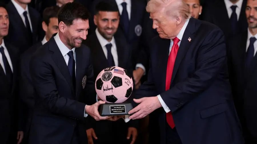 بعد رونالدو.. ترامب يستضيف ميسي في البيت الأبيض