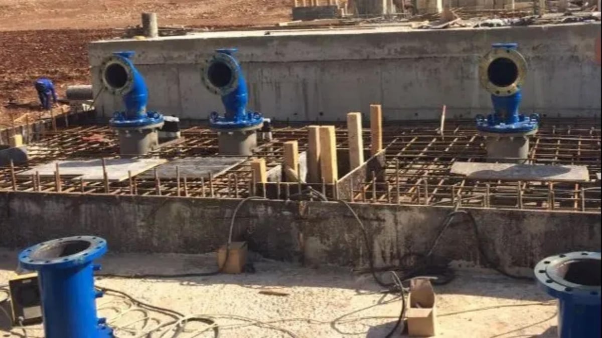 إعادة تشغيل محطة ضخ مرج الخوخ لمدة ساعة ونصف
