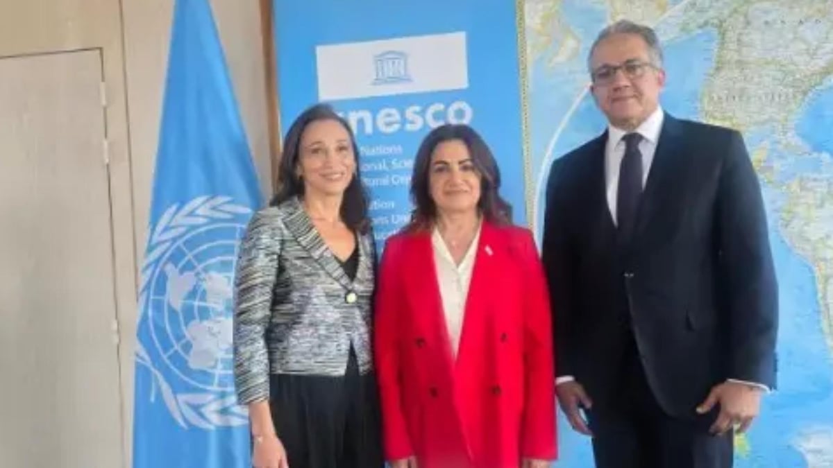 السيد بحثت ومدير الاونيسكو في تعزيز التعاون في مجالات التربية والثقافة