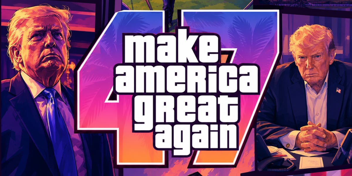 البيت الأبيض ينشر ميمًا مستوحى من GTA 6 يظهر دونالد ترامب