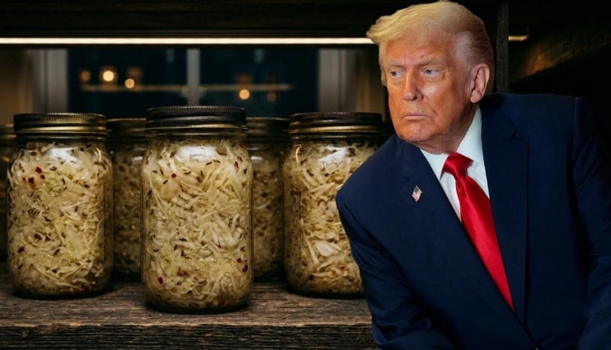 Une diète fermentée gagne la Maison-Blanche, Donald Trump reste à l'écart