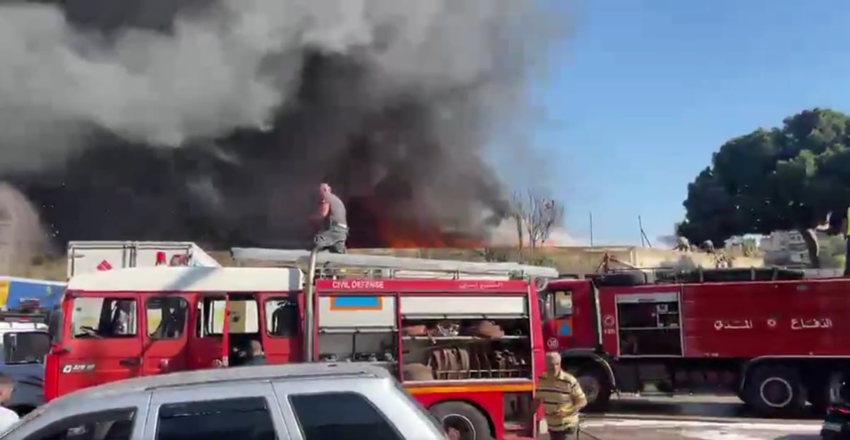 Extinction de l'incendie de Dekouané... et la Défense civile poursuit les opérations de refroidissement