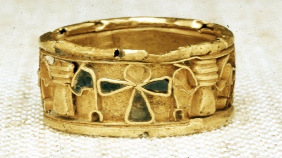 2200-Year-Old Bronze Ring with Egyptian Queen's Image Found in Russian City