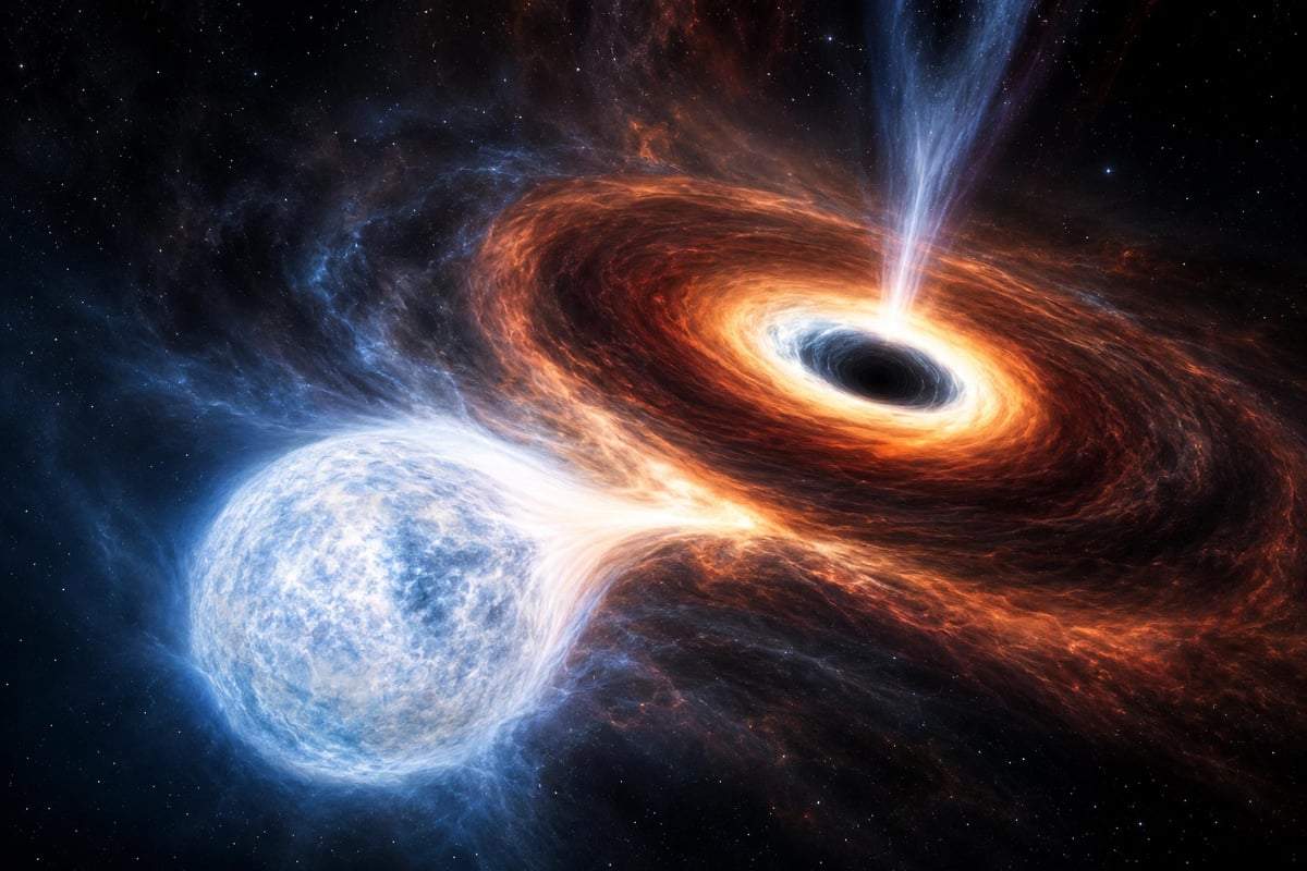 Black Hole Triggers Brightest Stellar Explosion Ever Recorded