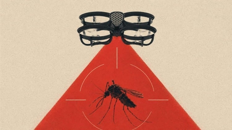 Une start-up américaine crée des drones pour capturer les moustiques en vol