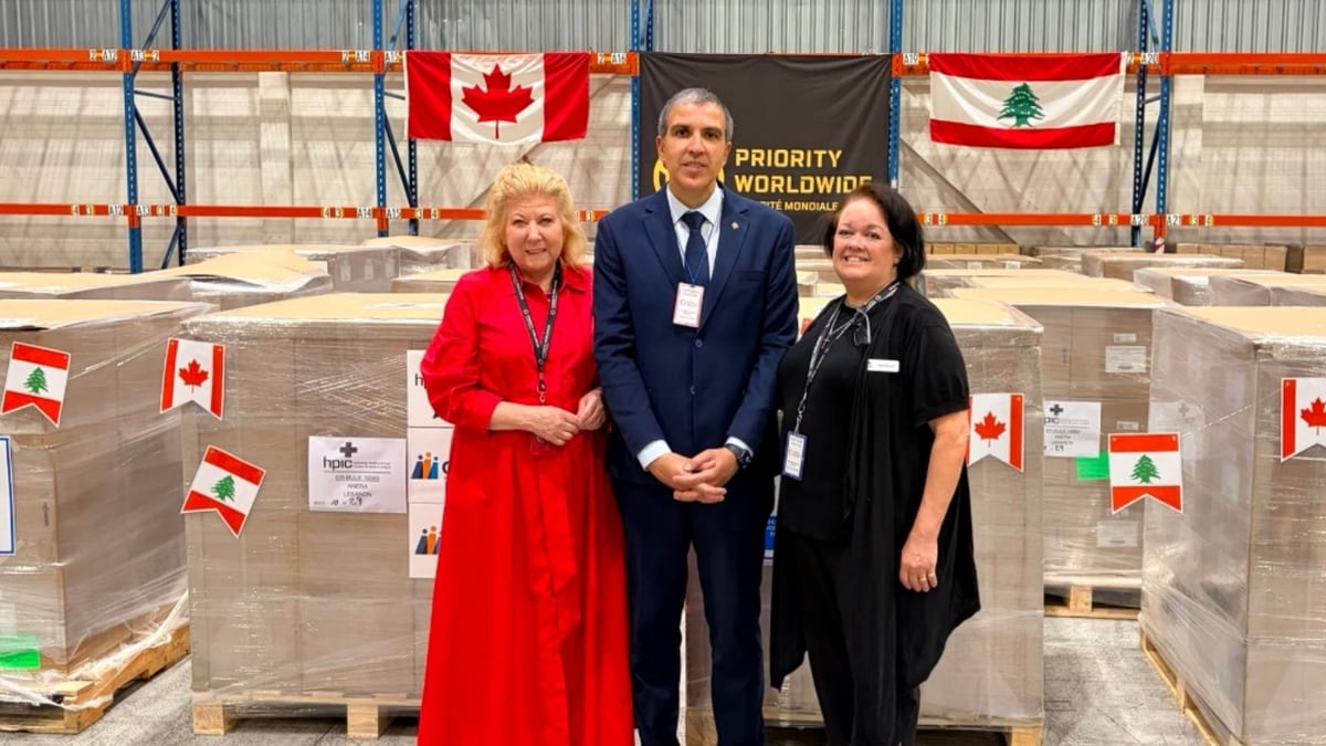 Canada Sends 4.6 Tons of Medical Supplies to Lebanon