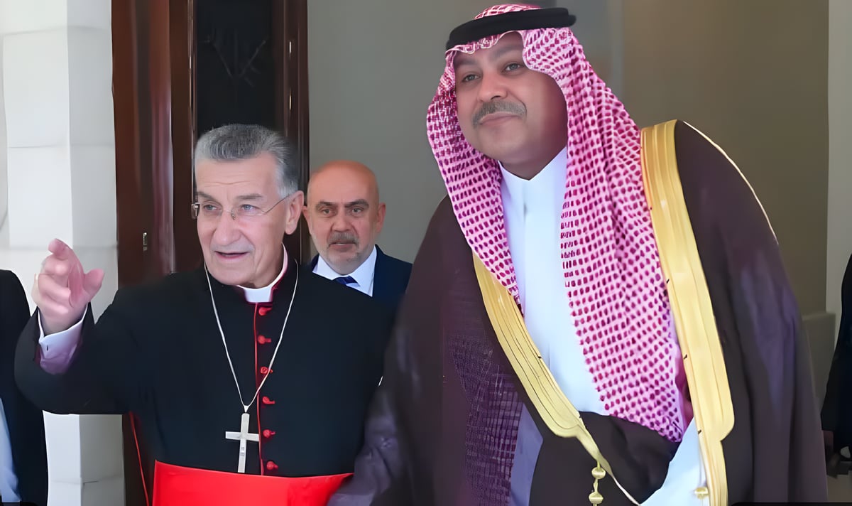 الدوسري نقل للبطريرك الراعي تحيات السعودية: ندعم لبنان ونقف إلى جانبه