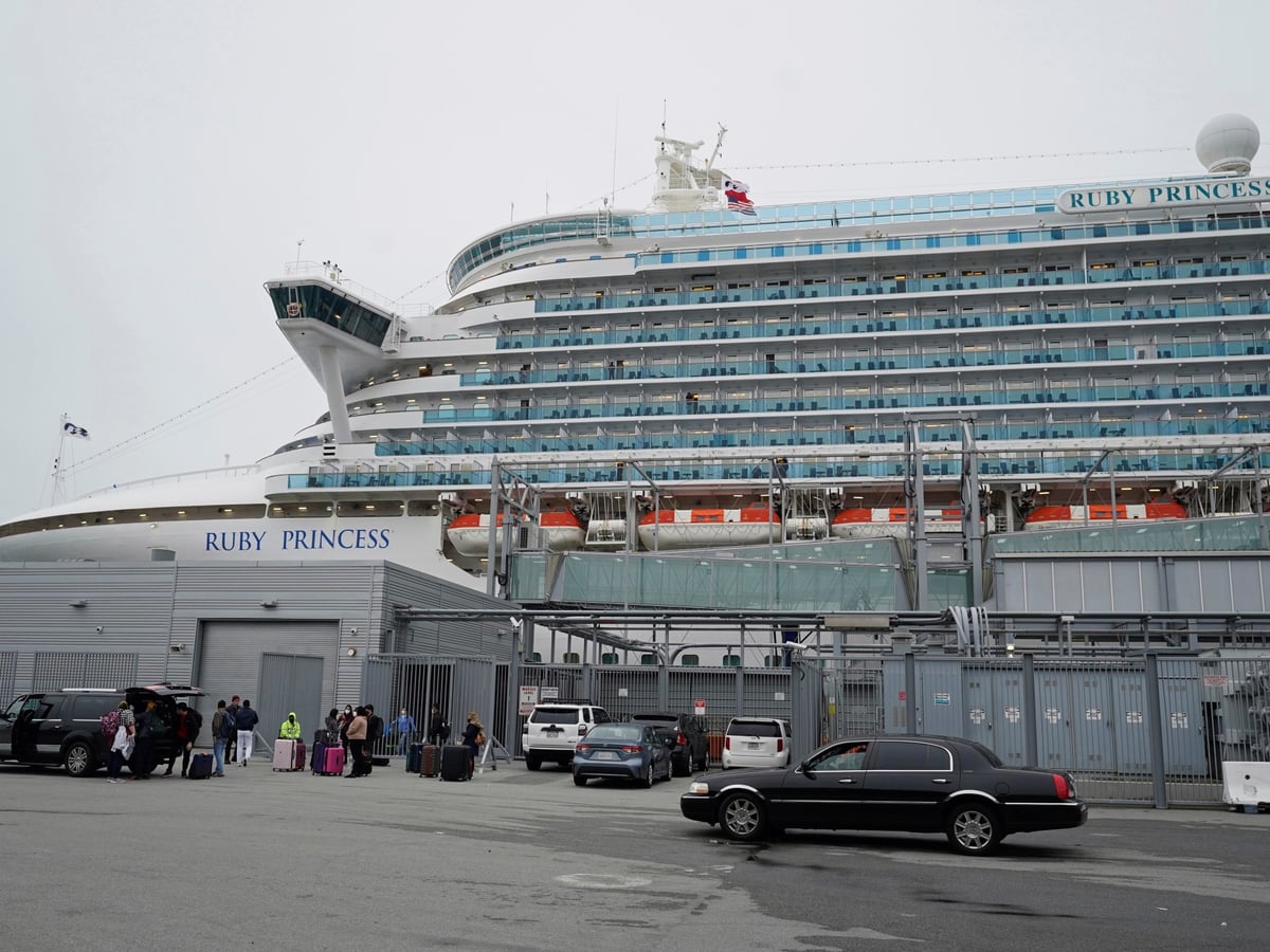 Un virus se propage rapidement à bord du Ruby Princess aux États-Unis