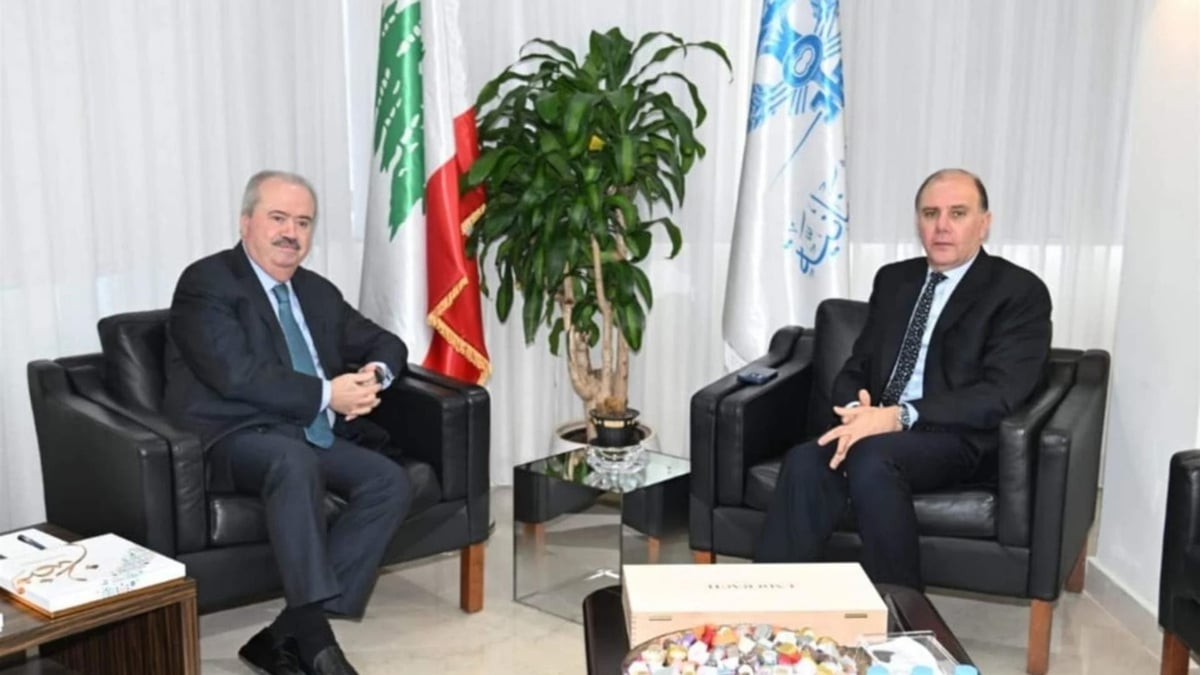 Jaber et Karim Saïd discutent des situations financière et monétaire