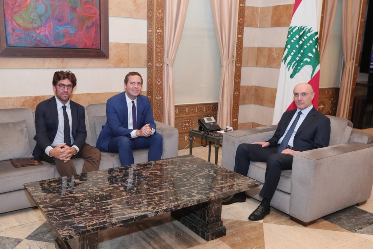 الحجّار عرض ومسؤول أوروبي للتعاون في المجالات الأمنية