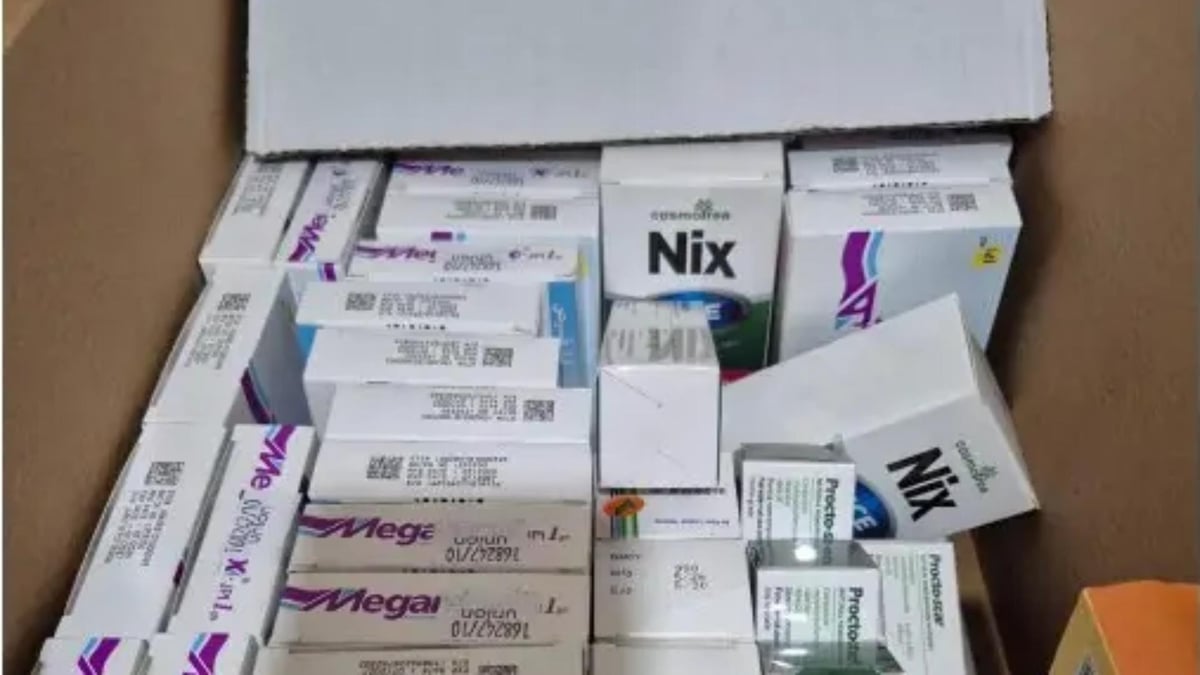 En images : Des médicaments illégaux... à l'intérieur d'une villa !