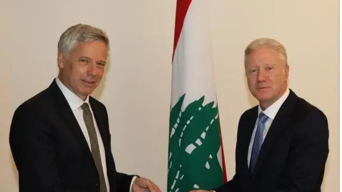 رجّي يتسلّم أوراق اعتماد سفيري ألمانيا والسويد