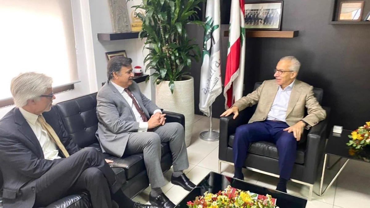 البساط يلتقي وفداً من مؤسسة التمويل الدولية