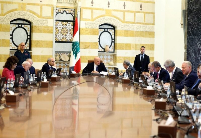 الرئيس عون يطلع مجلس الوزراء على نتائج زيارتي واشنطن وأنقرة ومسار المفاوضات