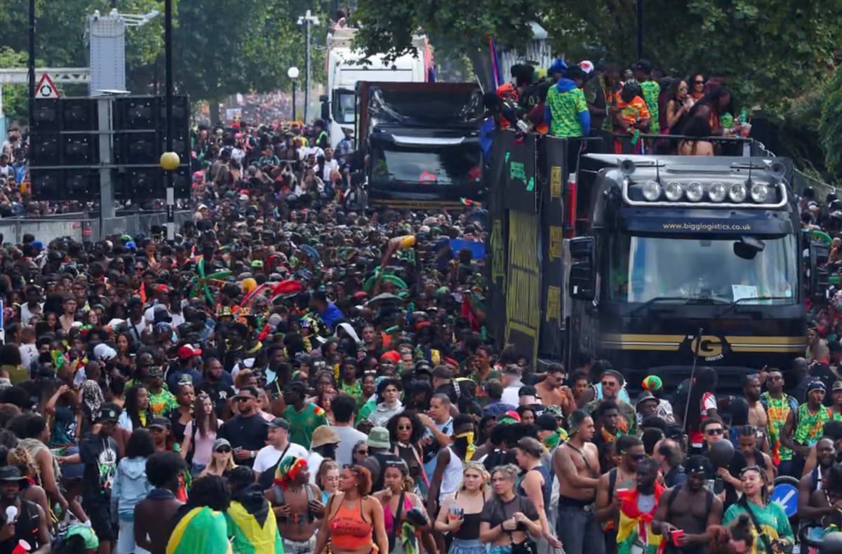 169 arrestations au carnaval de Notting Hill pour drogues, armes et
