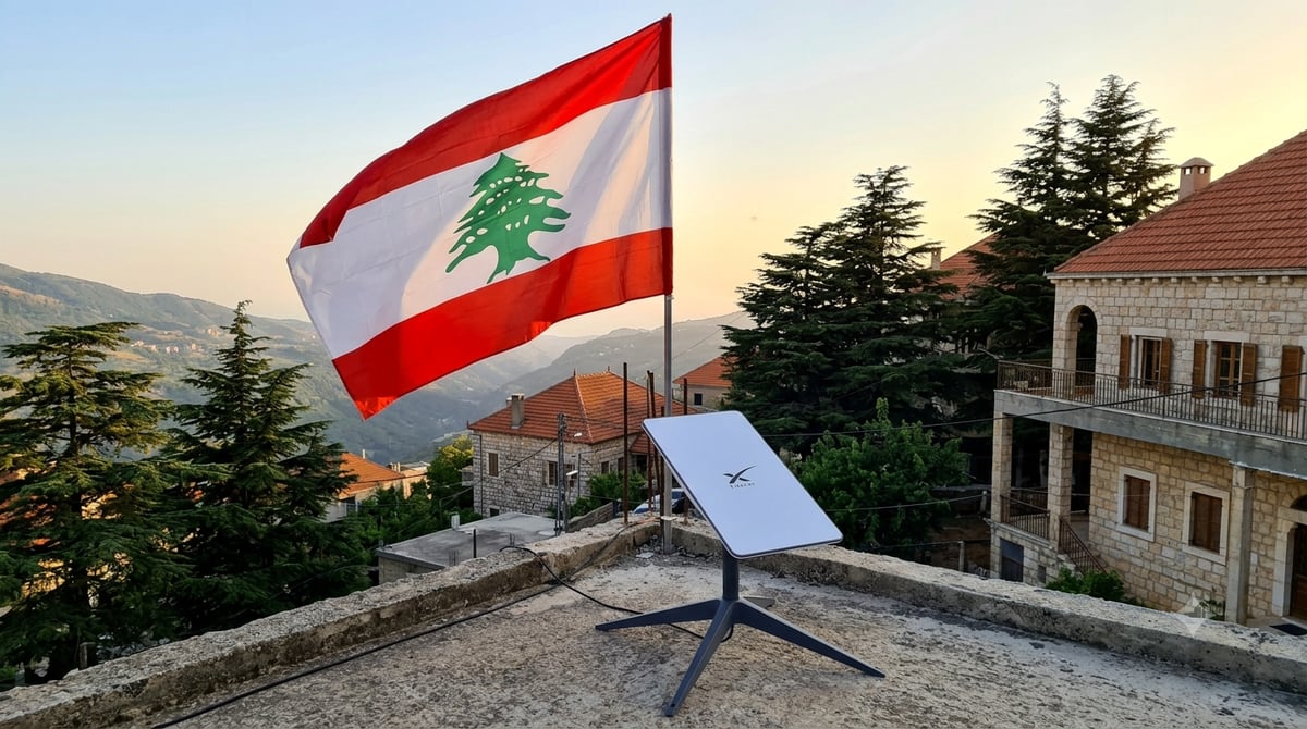 وزير الاتصالات يزوّد بلدية رميش بأول جهاز ستارلينك في لبنان
