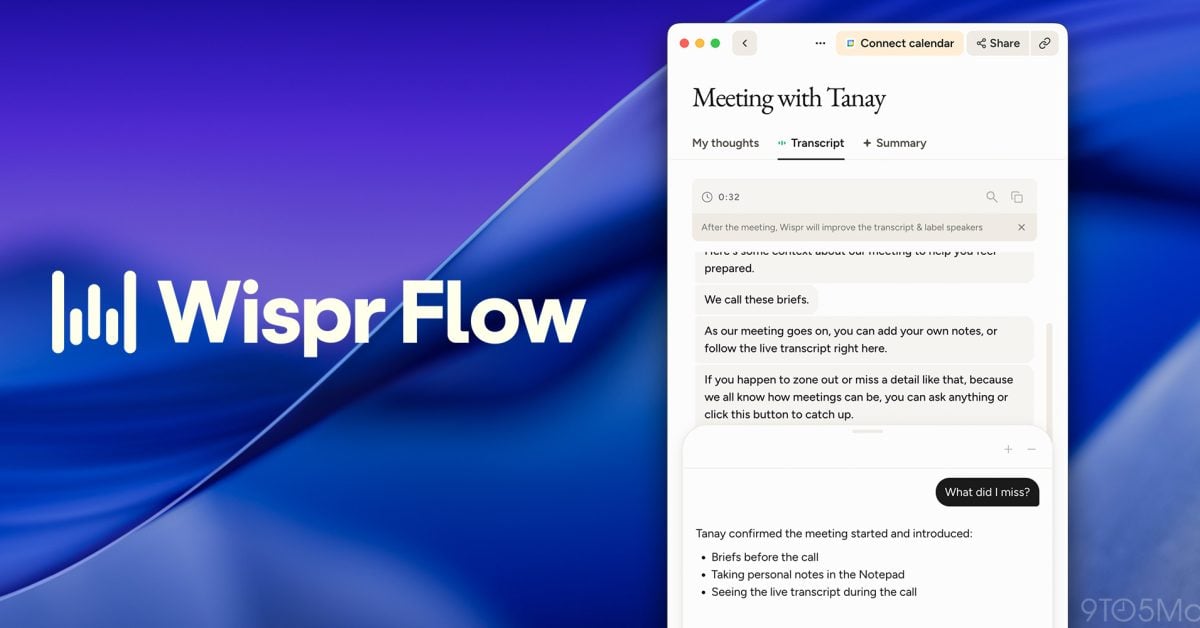 Wispr Flow запускает Notetaker — первый ИИ-ассистент для встреч