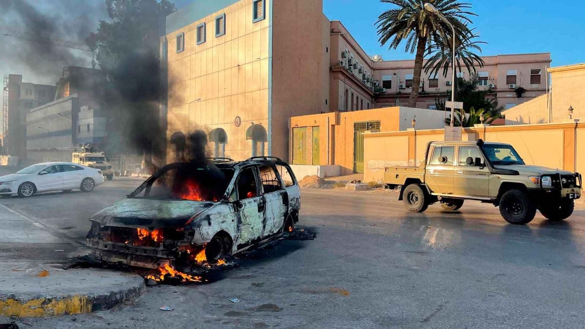 جهاز الردع يُعيد تحصين مطار معيتيقة بعد تجدد الاشتباكات في غرب ليبيا