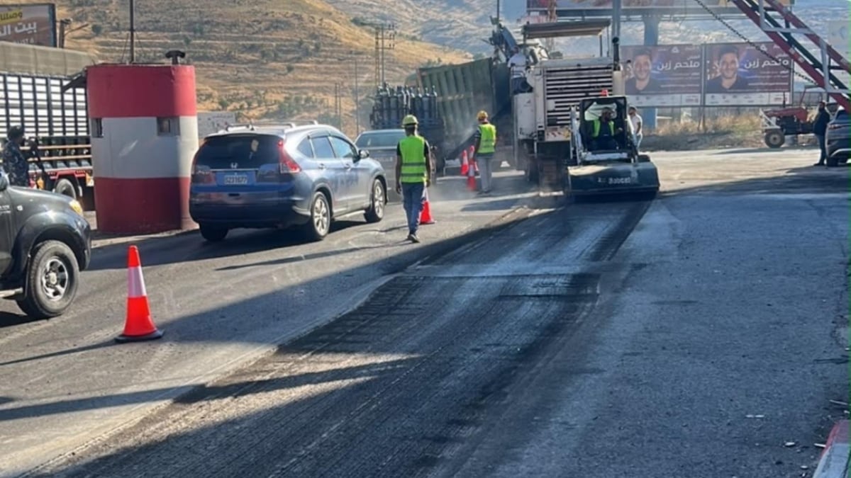 تأهيل طريق ضهر البيدر... "الأشغال": تقيّدوا بالخطط المروريّة