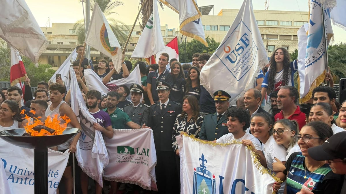 بايراقداريان أطلقت فعاليات "الأسبوع الرياضي": نريد أن تتلاقى في لبنان الطاقات وتُبنى الدولة