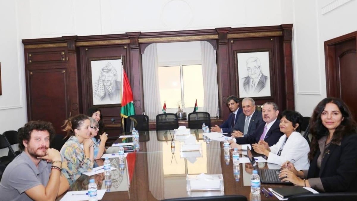 Une délégation européenne a visité l'ambassade de Palestine pour se renseigner sur le statut des réfugiés au Liban