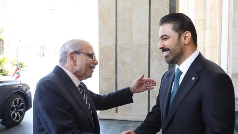 سلام يلتقي الزيدي في نيويورك وبحث معه العلاقات الثنائية والمشاريع المشتركة