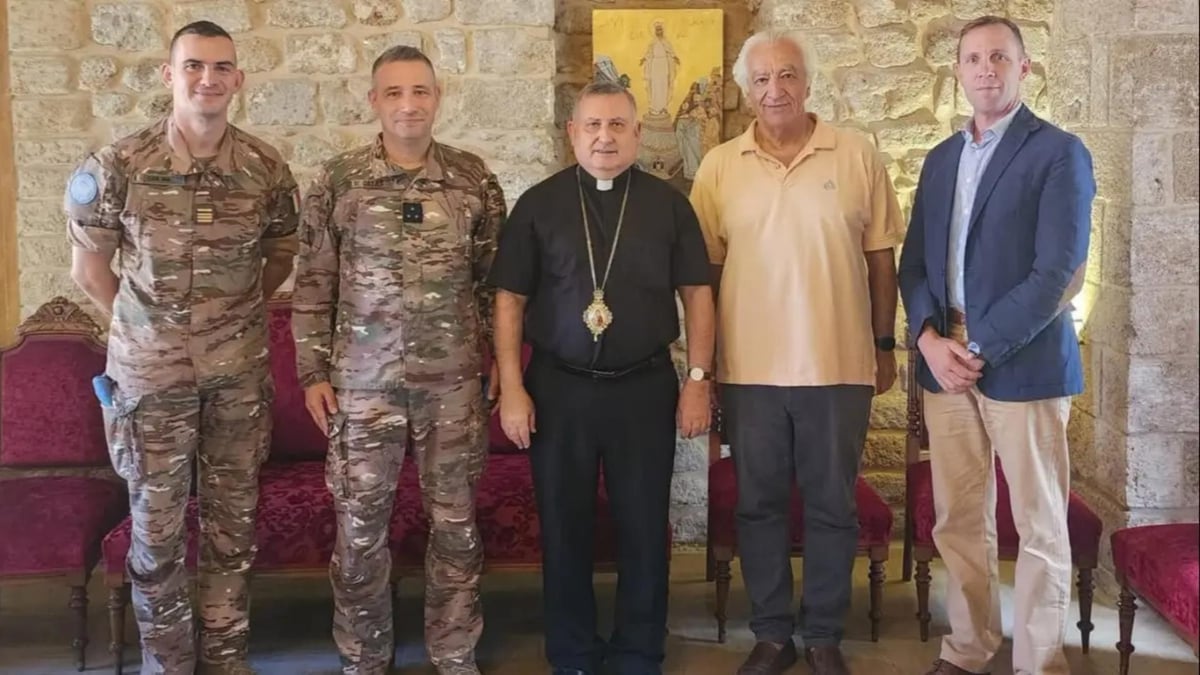 Jefe de Estado Mayor de la UNIFIL en la arquidiócesis de Tiro