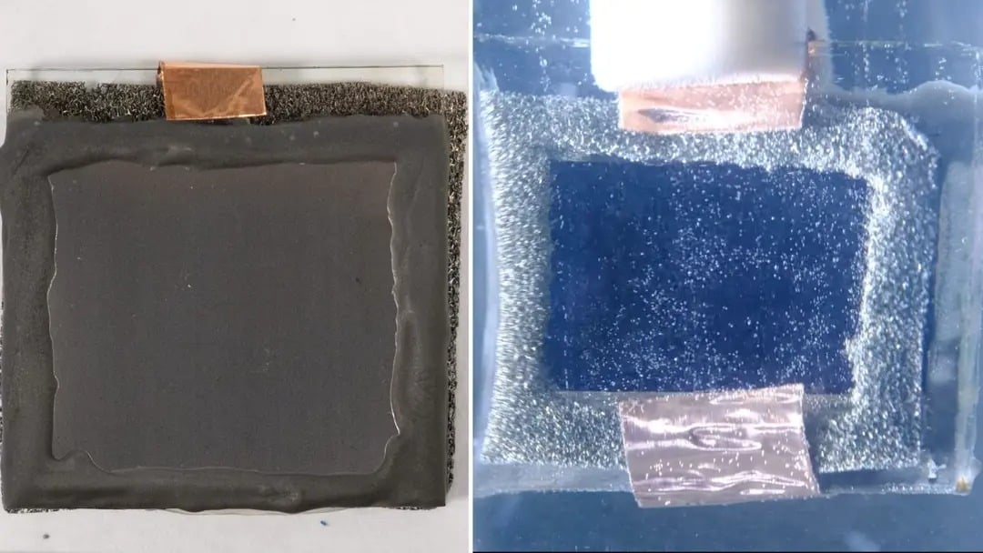 Un dispositif solaire produit de l'énergie